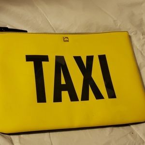 Kate Spade taxi makeup bag